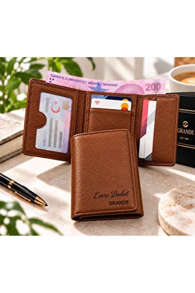 Grande 1414 Genuine Leather Magnet Men's Wallet