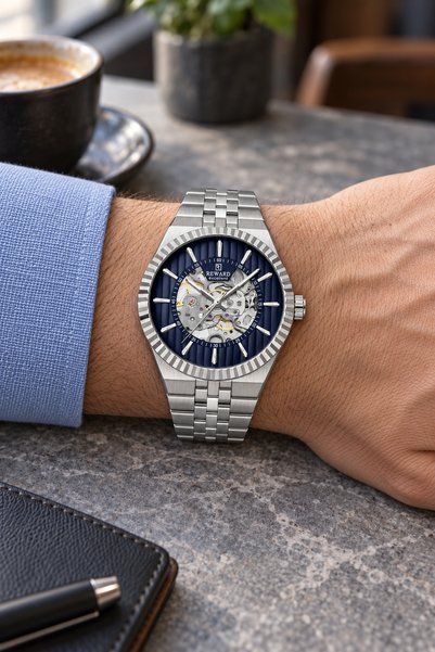 Reward Rd314012Mg Steel Cord Automatic Men's Wristwatch