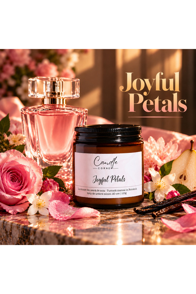 Candle Corner Petale Veseli – Lumânare parfumată inspirată de parfumuri iconice