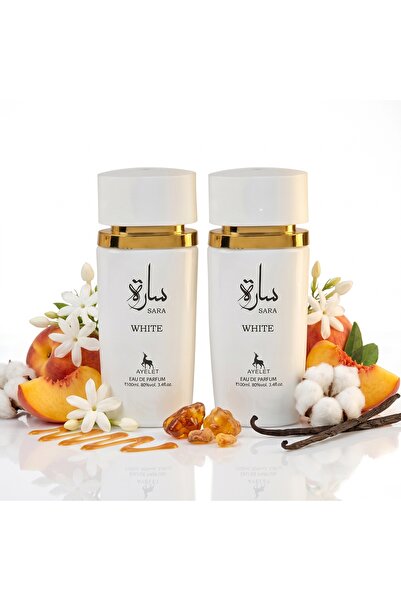 Ayelet Set de 2 parfumuri orientale pentru femei - Sara White 100ML - EDP