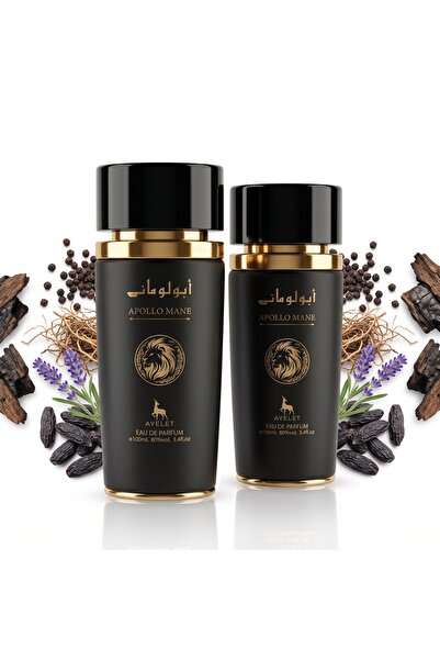 Ayelet Set de 2 parfumuri orientale pentru bărbați - Apollo Mane Black 100ML ...