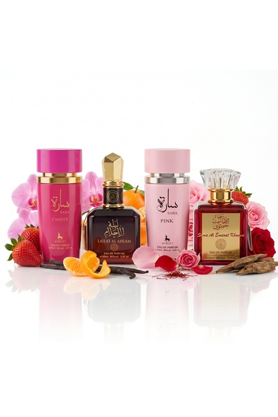 Ayelet Set de 4 Parfumuri Orientale 100ML - Sara Candy + Lailat Al Ahlam + Sa...