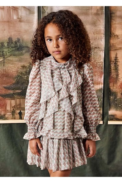 Abel Girls' Colorful Dress