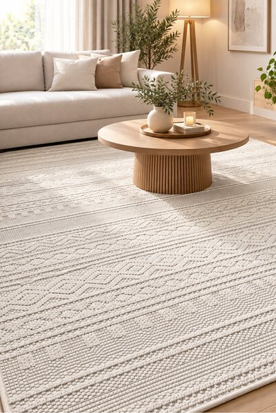 Enva Home Dekoratif Özel Kesim Loop Sisal Tozumaz Polipropilen Dokuma Taban M...