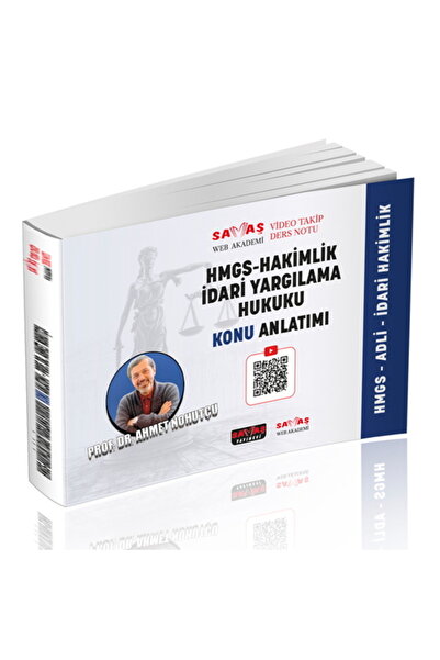 Savaş Yayınevi Adli-İdari Hakimlik HMGS İdari Yargılama Hukuku Video Takip De...