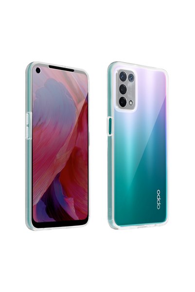 Gekko Mobile Θήκη 360 για OPPO A93 5G (Εμπρός+Πίσω) - Διαφανής