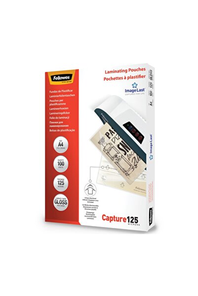 Fellowes Foaie A4 125 microni 100 bucăți/pachet