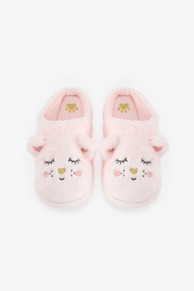 Penti Açık Pembe Sleepy Bear Terlik