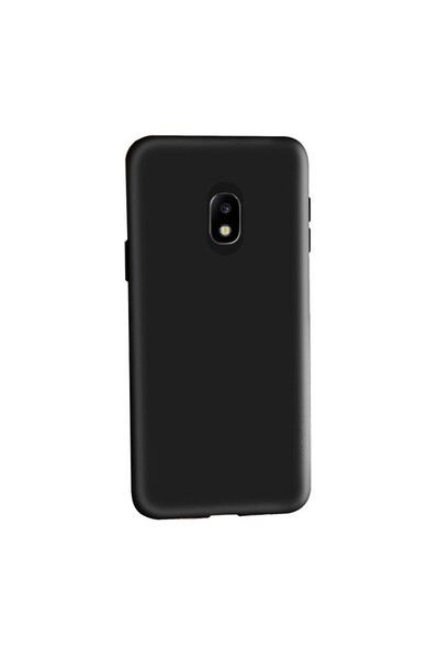 Gekko Mobile Θήκη ματ εφέ συμβατή με Samsung Galaxy J5 2017, μαύρη, σιλικόνη