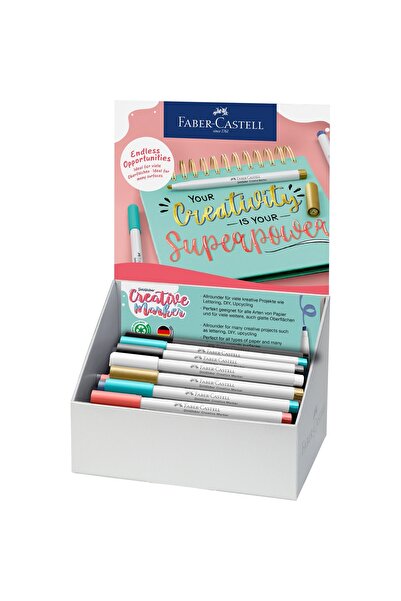 Faber Castell ПАКЕТ С 50 КРЕАТИВНИ МАРКЕРА GOLDFABER C FABER-CASTELL
