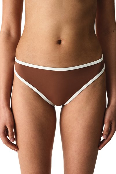 Penti Kahverengi Quick Dry Fiona Orta Bel Bikini Altı