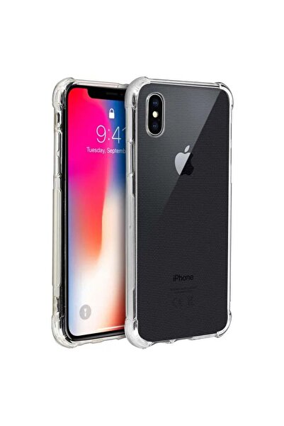 Gekko Mobile Carcasă Gekko AntiDrop din silicon transparent, rezistentă la șocuri, pentru iPhone Xs Max