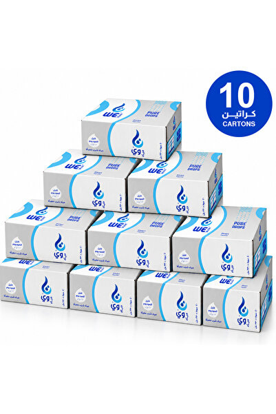 WE WATER Packaged Drinking Water 10 Cartons * 40 Pieces 330ml