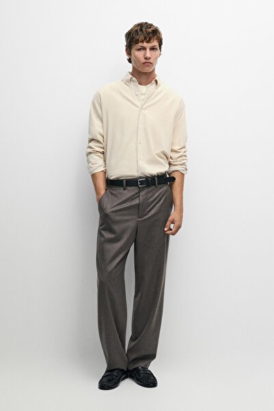 Massimo Dutti Fitilli regular fit gömlek