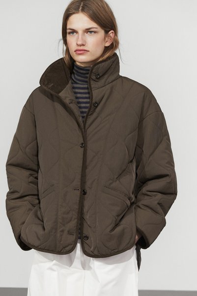 Massimo Dutti Dalgalı dikiş detaylı ceket