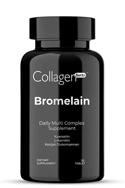 Collagen Forte Platinum Bromelain 500 Mg Takviye Edici Gıda