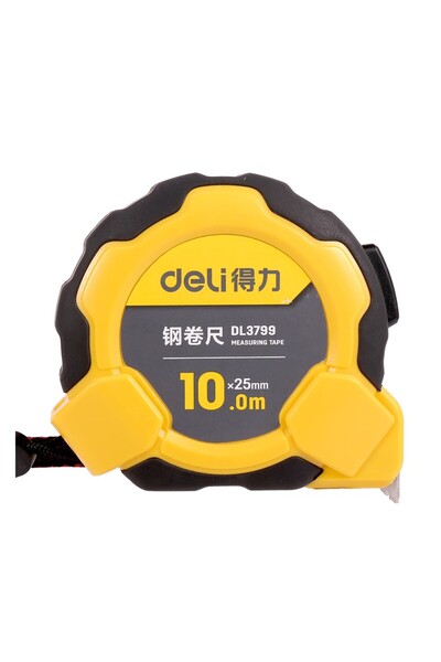 Deli Steel Tape Measure 10M*25MM