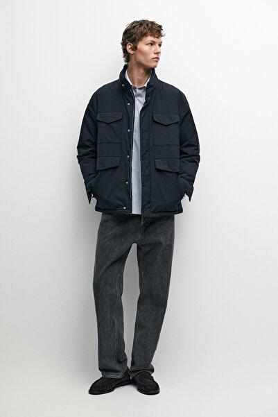 Massimo Dutti Cepli şişme mont