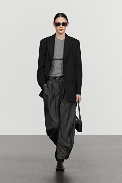Massimo Dutti %100 yün takım blazer'ı