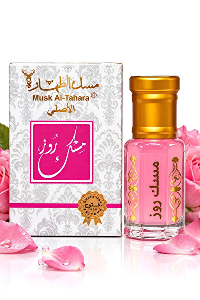 MUSK AL TAHARA Rose Misk 6 ml "orijinal" Zarif Ve Romantik Bir Gül Kokusu Sun...