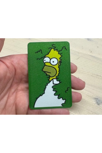 Bezos 3D Printing Funny Drawing Pattern Decorative Bank Card Case