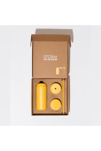 chemex co Storm ceramic coated mug - MATTE YELLOW: