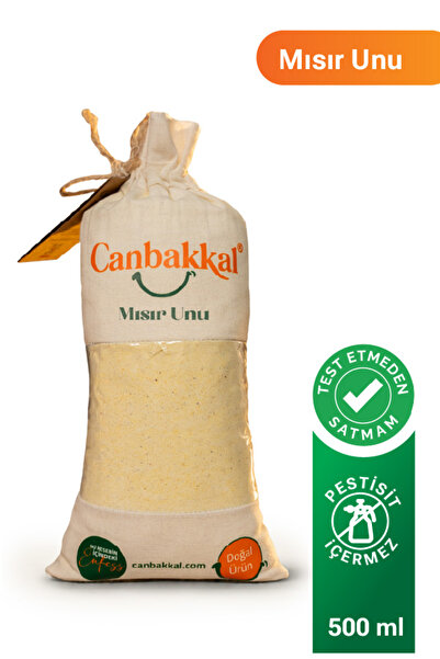 Canbakkal Mısır Unu 1 kg – Katkısız Doğallıkla Geleneksel Mısır Ekmeği ve Kuy...