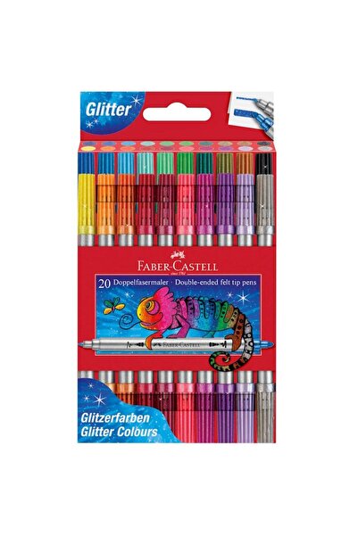 Faber Castell КАРИОКА 20 БЛЕНДИРАНИ ЦВЕТА С 2 ВЪРХУТИ ФАБЕР-КАСТЕЛ