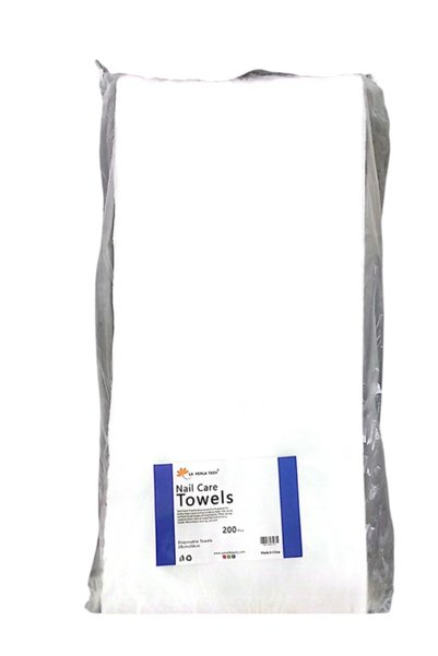 LA PERLA TECH Professional Disposable Pedicure, Facial & Hair Towel 28x58cm F...