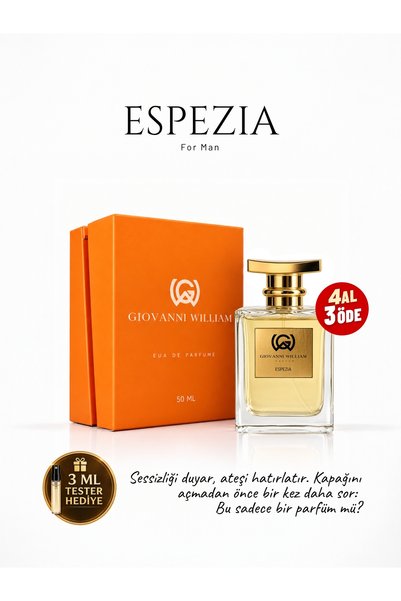Giovanni William Espezia Erkek Parfümü | Sexy Yazlık Edp | Güçlü Kalıcı Etkil...