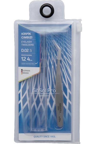 GOSOL Gösol Eyelash Tweezers 12.4 cm - 156