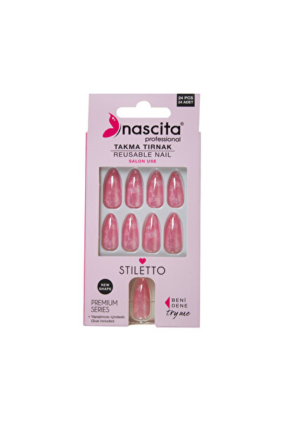 nascita Takma Tırnak Pembe Mermer 24'lü