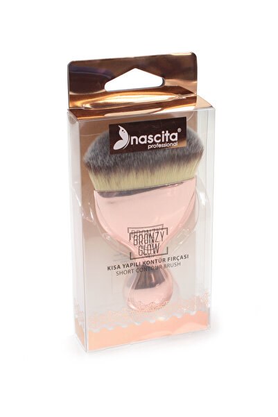 nascita Pensula de machiaj pentru contur, scurtă, Bronzy Glow NASBRUSH0248