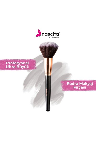 nascita Profesyonel Ultra Büyük Pudra Makyaj Fırçası NASBRUSH0129