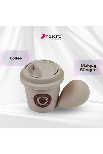 nascita 106 Model Coffee Makeup Sponge