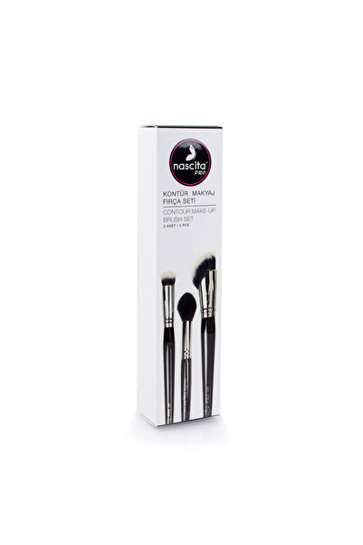 nascita Pro Kontür Makyaj Fırça Seti 3'lü NASBRUSHSET50
