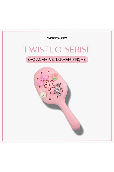 nascita Twistlo Light Pink Hair Brush - 59
