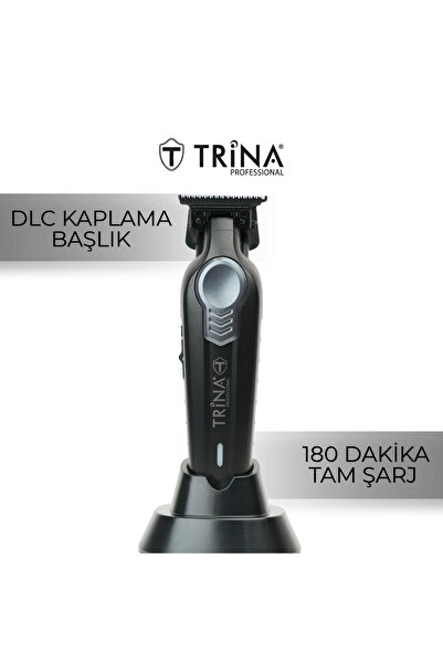 Trina Profesyonel Saç Kesme Makinesi Siyah TRNSACKS0080BL