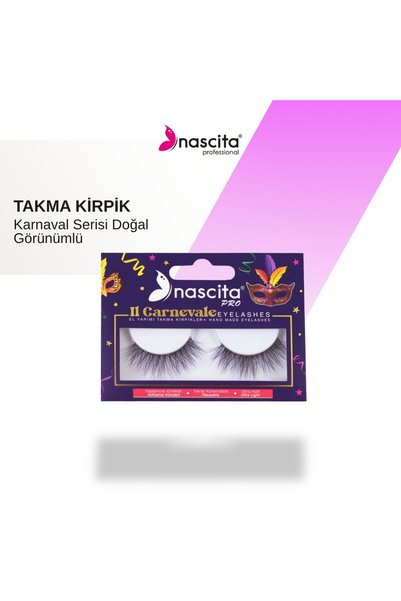 nascita Karnaval Serisi Renkli Takma Kirpik - 131