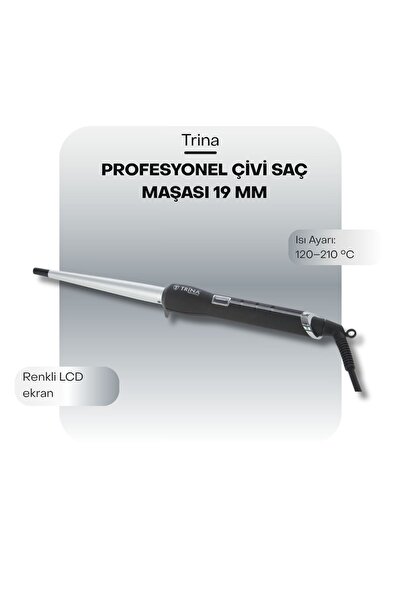 Trina Nail Hair Curling Iron 19 Mm - 52