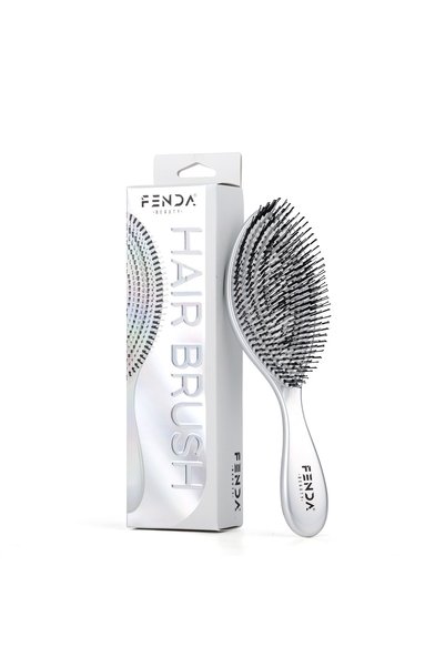 Fenda Professional 4 Pin Spiral White Hair Brush Fndfpro00006Wh