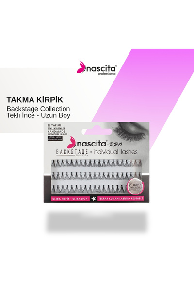 nascita Takma Kirpik Ince Uçlu Kısa 102