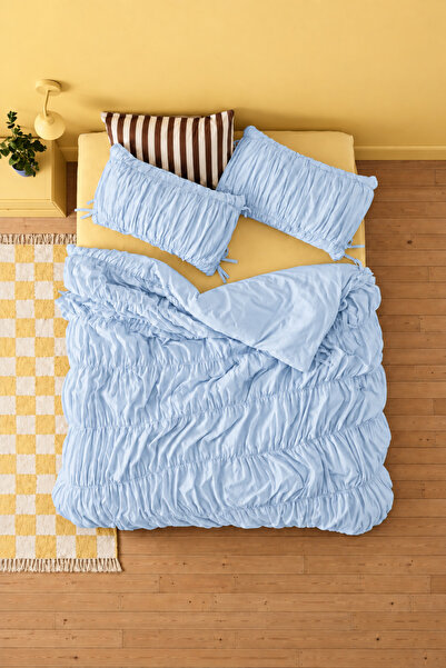 moon secret tekstil Drawstring Double Cotton Duvet Cover Set