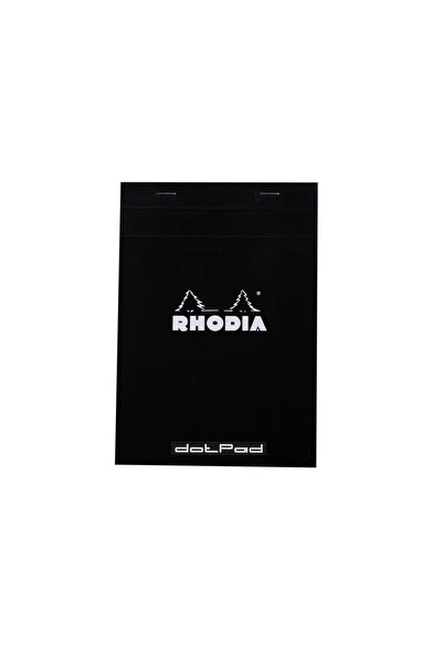Rhodia Blocnotes grafic A5 capsat 80 de pagini cu puncte portocaliu