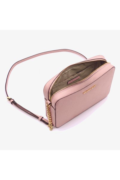Michael Kors Women's Jet Set Saffiano Leather Cross Shoulder Bag Mk-35T8Gttc9L