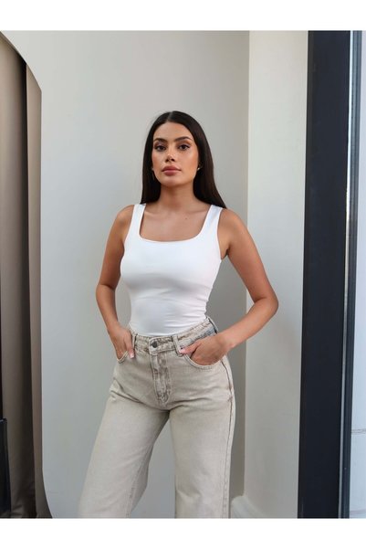 ESRAHELVACI High Waist Straight Jeans