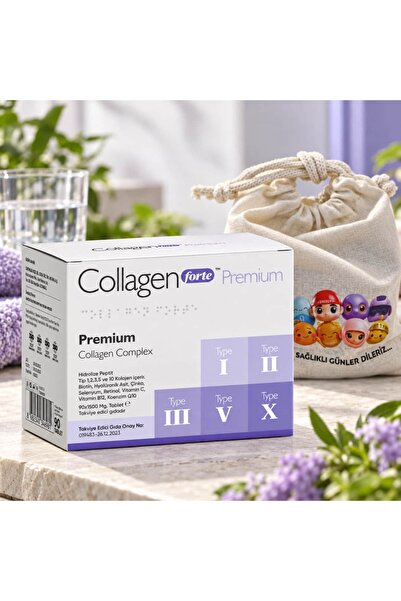 Collagen Forte Platinum PREMIUM 1500 MG 90 TABLET, Size Özel Hazırlanmış Sarm...