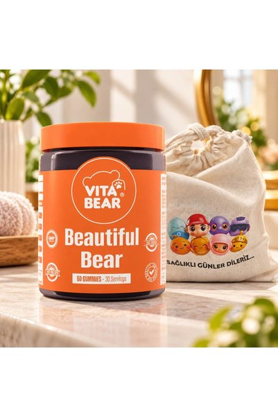 Vita Bear Beautiful Bear Vitamin 60 Gummies, Size Özel Hazırlanmış Sarmed Kes...