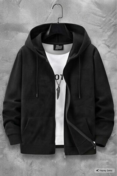 NO 601 MEN'S WINTER THICK FABRIC ZIPPER JACKET
