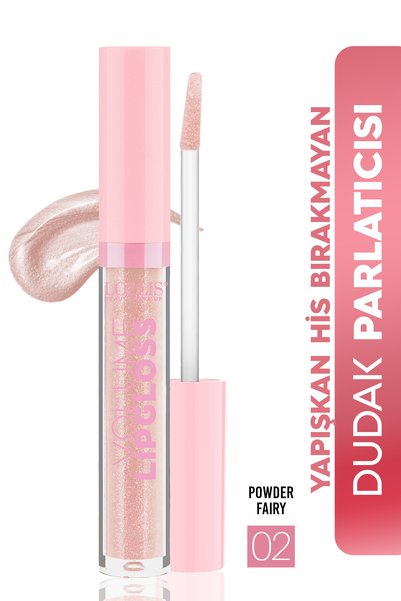 Lollis Volume Lipgloss 02 Powder Fairy / Lip Glaze 02 Powder Fairy